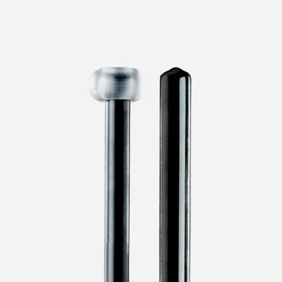 Promark M331T slagwerk mallet, stok & kwastje (brush) Aluminium Mallets