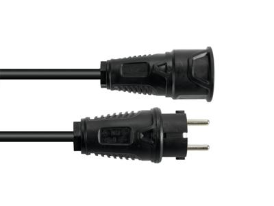 PSSO Extension 3x1.5 3m bk