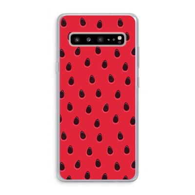 Watermelon: Samsung Galaxy S10 5G Transparant Hoesje