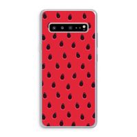 Watermelon: Samsung Galaxy S10 5G Transparant Hoesje