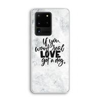 Partner in crime: Samsung Galaxy S20 Ultra Transparant Hoesje