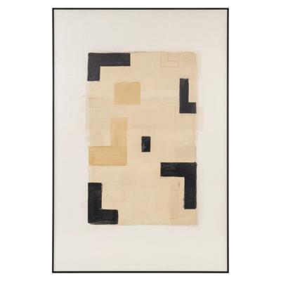 Wandkunst Vortex beige links Wandkunst Vortex beige links
