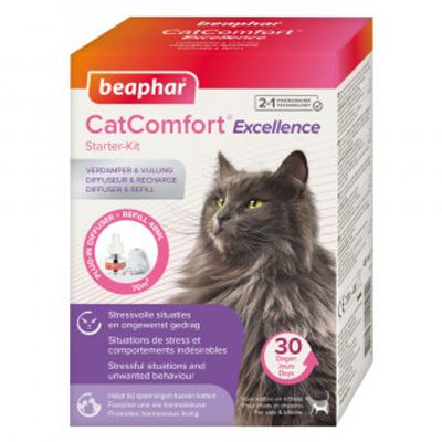 Beaphar CatComfort Excellence verdamper voor de kat 48ml 2 sets
