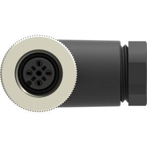 TE Connectivity T4112002041-000 Sensor/actuator connector, niet geassembleerd M12 Aantal polen: 4 Bus, haaks 1 stuk(s)