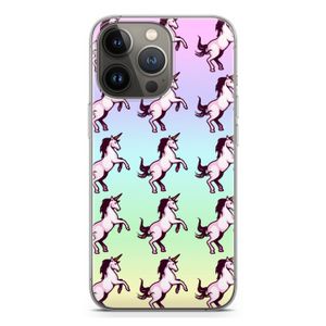 Musketon Unicorn: iPhone 13 Pro Transparant Hoesje
