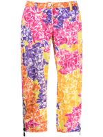 Versace Pre-Owned pantalon taille basse à fleurs (années 1990-2000) - Rose