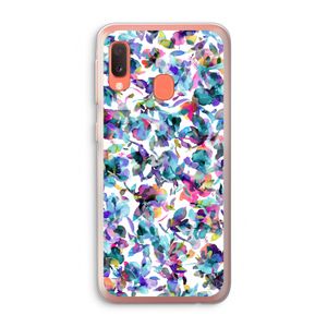 Hibiscus Flowers: Samsung Galaxy A20e Transparant Hoesje