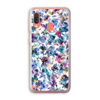 Hibiscus Flowers: Samsung Galaxy A20e Transparant Hoesje