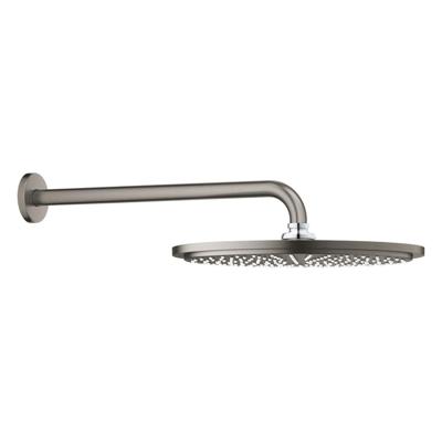 GROHE Rainshower Cosmopolitan 310 Hoofddouche - 31cm - 1 straalsoort - wandarm 38cm - geborsteld hard graphite 26066al0