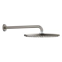 GROHE Rainshower Cosmopolitan 310 Hoofddouche - 31cm - 1 straalsoort - wandarm 38cm - geborsteld hard graphite 26066al0 - thumbnail