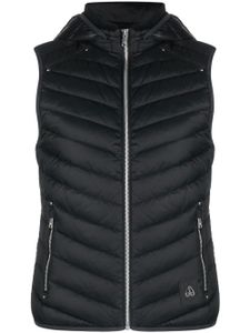 Moose Knuckles gilet Air Down à design matelassé - Noir