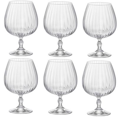 Bormioli Rocco Cognac Glazen America 20&apos;s - 650 ml - 6 stuks