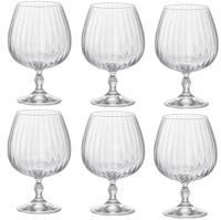 Bormioli Rocco Cognac Glazen America 20&apos;s - 650 ml - 6 stuks