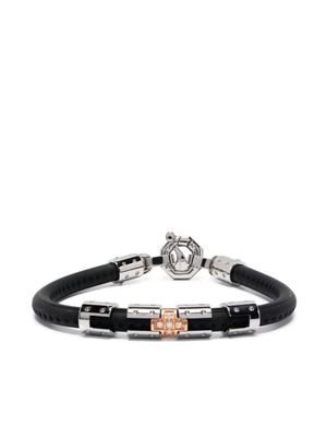 Barakà bracelet en or rose 18ct pavé de diamants