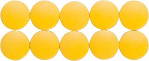 Maul Solid whiteboard magneet 150gr 10 stuks geel