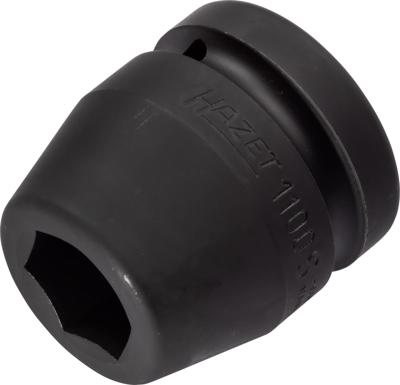 HAZET Krachtdopsleutel 1100S-24 · 1 inch (25 mm) vierkant hol · Buiten-zeskant-profiel · SW 24 mm