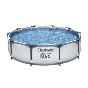 Bestway Frame zwembad met pomp rond - 300 x 76 cm