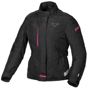 MACNA Nivala, Textiel motorjas dames, Zwart Roze