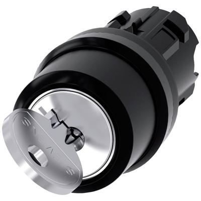 Siemens 3SU10004BF210AA0 3SU1000-4BF21-0AA0 Sleutelschakelaar 1 x 90 ° IP66, IP67, IP69/IP69K 1 stuk(s)