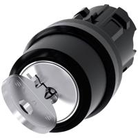 Siemens 3SU10004BF210AA0 3SU1000-4BF21-0AA0 Sleutelschakelaar 1 x 90 ° IP66, IP67, IP69/IP69K 1 stuk(s)