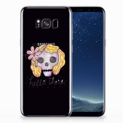 Silicone Back Case Samsung Galaxy S8 Plus Boho Skull Silicone Back Case Samsung Galaxy S8 Plus Boho Skull