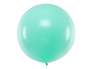 Mega ballon Pastel Mint - 1m