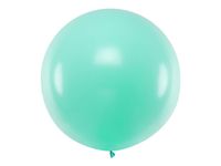 Mega ballon Pastel Mint - 1m