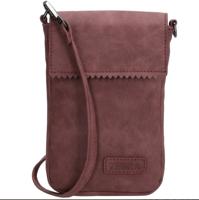 Zebra Trends Telefoontasje Lisa Burgundy Zebra Trends Telefoontasje Lisa Burgundy