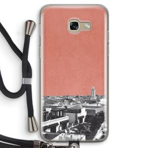 Marrakech Skyline : Samsung Galaxy A5 (2017) Transparant Hoesje met koord