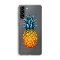 Grote ananas: Samsung Galaxy S21 Plus Transparant Hoesje