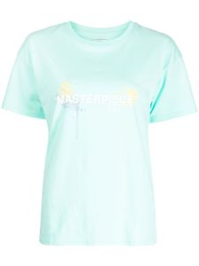 Musium Div. t-shirt en coton à slogan imprimé - Vert