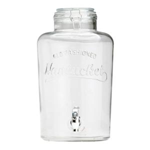 Home Deco Factory Drankdispenser - 10 liter - glas - limonadetap - waterdispenser