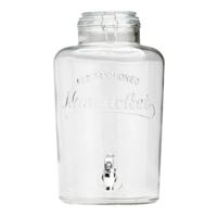 Home Deco Factory Drankdispenser - 10 liter - glas - limonadetap - waterdispenser