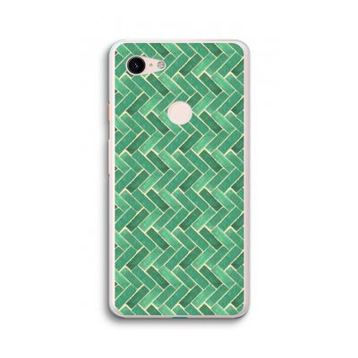 Moroccan tiles 2: Google Pixel 3 XL Transparant Hoesje