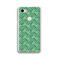 Moroccan tiles 2: Google Pixel 3 XL Transparant Hoesje