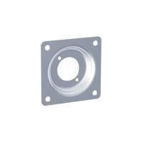 Penn Elcom D0651Z Inbouwschotel 1x D-size zilver