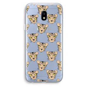 Tijger: Samsung Galaxy J3 (2017) Transparant Hoesje