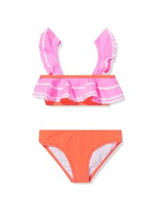 Nessi Byrd Kids bikini Pica à volants - Rose