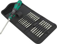 Wera Kraftform Kompakt 838 RA-R M Imperial Set 1 05051066001 Bitset 15-delig Kruiskop Phillips, Kruiskop Pozidriv, Torx, Inbus, Binnen-vierkant (Robertson),