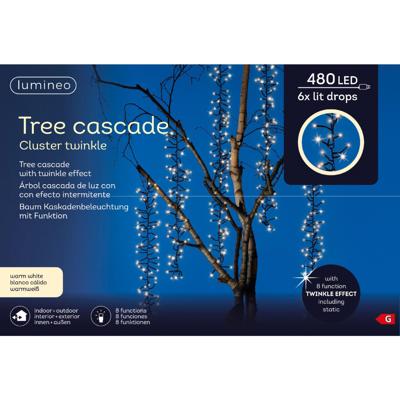 Lichtgordijn voor boom 480LED 200cm