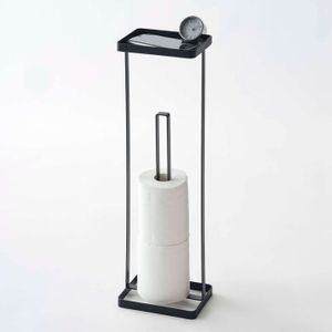 Yamazaki - Toiletpaper Holder Open - Tower - black