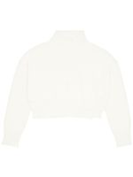 MM6 Maison Margiela pull à col montant - Blanc