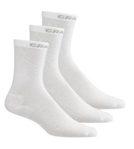 Craft CORE high dry sock 3-pack wit unisex 43-45