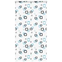 Doucherolgordijn met cassette 130x240 cm stofbreedte 126 cm