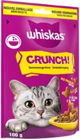 Whiskas Crunch Kattensnacks 100g