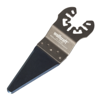 Wolfcraft Vingerschaaf | HCS | 10mm | 1 stuk - 3953000