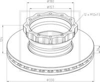 Pe Automotive Remschijven 036.131-00A - thumbnail