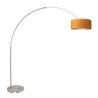 Steinhauer BooglampSparkled met goud velvet - 8126ST