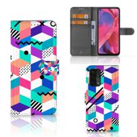 OPPO A54 5G | A74 5G | A93 5G | Book Case | Blokken Kleurrijk