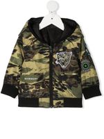 Givenchy Kids veste à imprimé camouflage - Vert - thumbnail